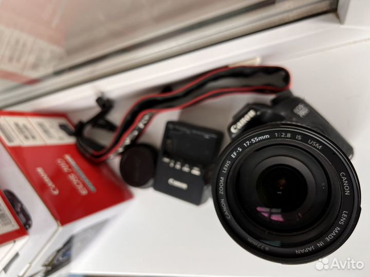 Продам фотоаппарат Canon 70d+EFs 17-55 f2.8