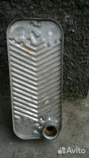 Вторичный теплообменник гвс котла Daewoo DGB-ICH 1