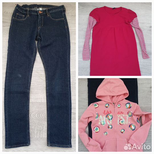 Пакет одежды на девочку 152