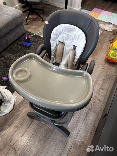 Стульчик для кормления rant Cafe, серый