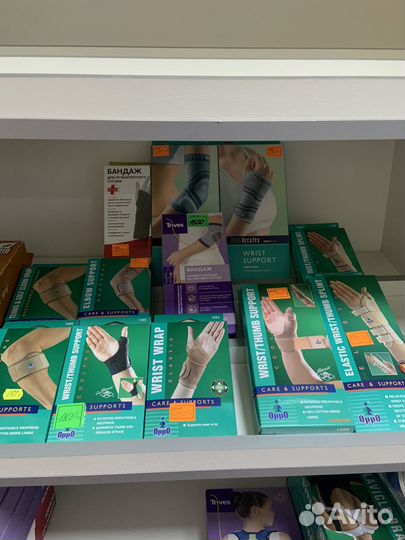 Бандажи и ортезы на лучезапястный сустав