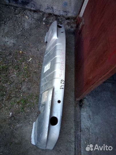 Юбка переднего бампера порш Кайен 955