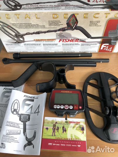 Металлоискатель Fisher F44 11DD
