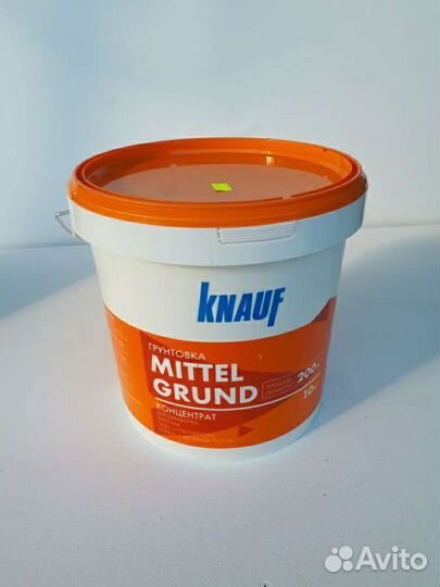 Миттель грунтовка knauf mittel