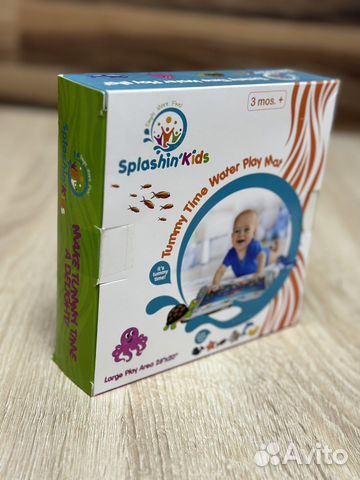 Детский развовающий коврик (с водой )