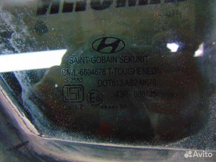 Стекло двери задней правой для Hyundai i20 1 200