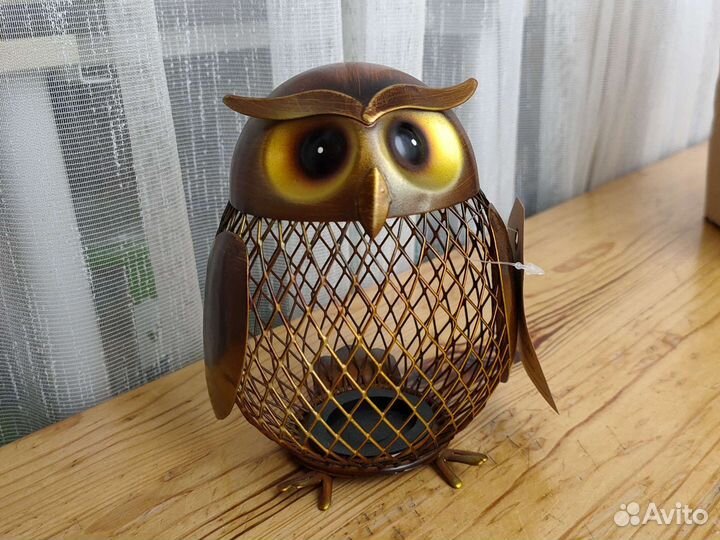 Стильная копилка Кот, Сова