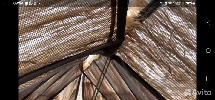 Скрадок засидка для охоты на гуся