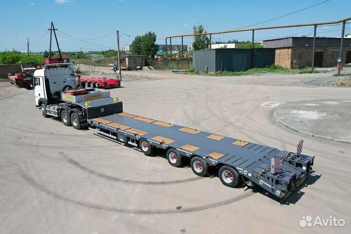 Полуприцеп трал (тяжеловоз) Juterborg 985244, 2024