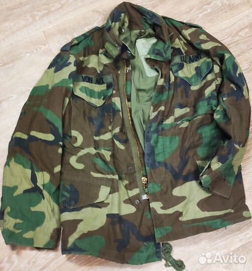 Куртка армейская, М-65, woodland, оригинал