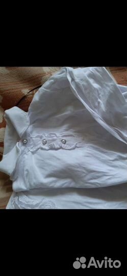 Школьные блузки много, платье, куртка джинс