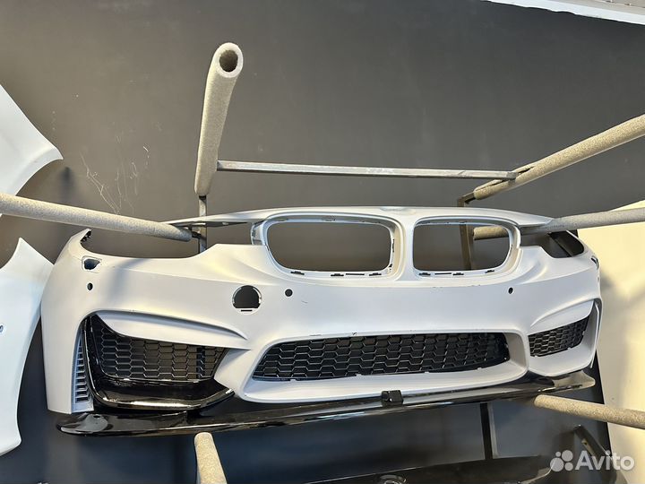 BMW f30 передний бампер M3