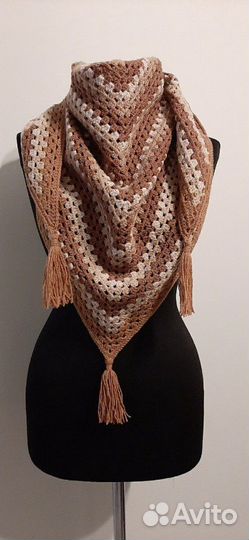 Вязаная косынка