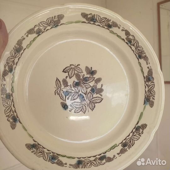 Тарелка винтажная зик