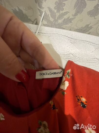 Dolce gabbana платье для девочки