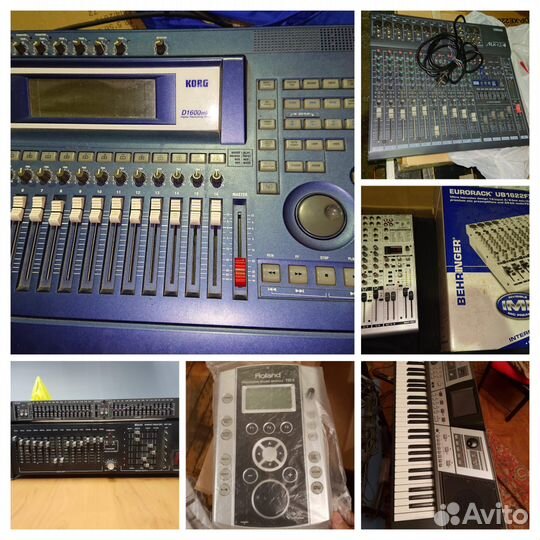 Студия AKG Proel Kоrg Shure Yamaha Roland DMX