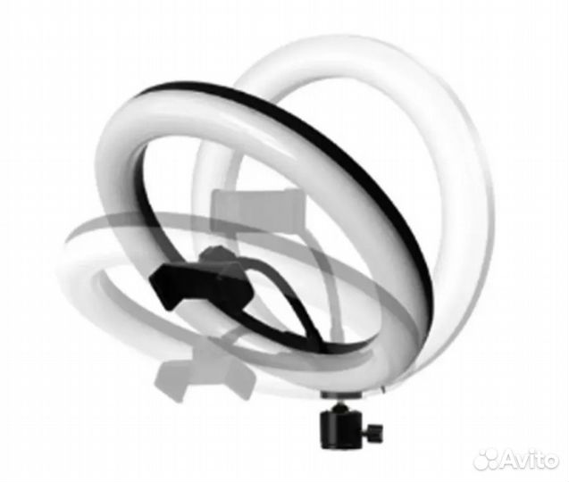 Кольцевая лампа со штативом 26 см новая в упаковке