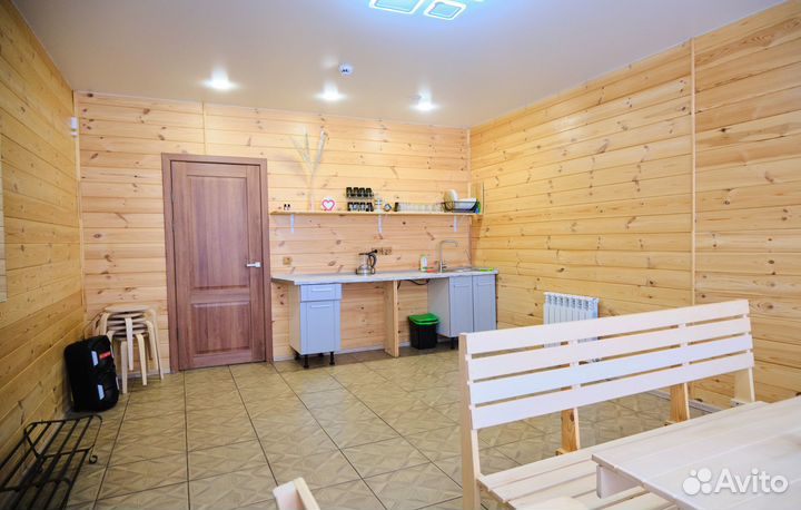 Баня сауна с бассейном