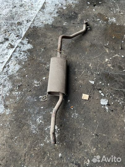 Chery amulet глушитель