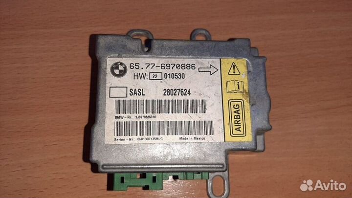 Блок управления AIR BAG BMW 7 E65/E66 2001-2008