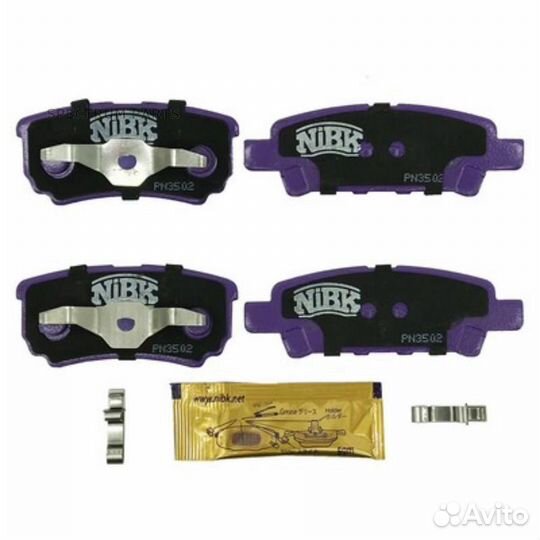 Колодки NiBK PN3502 nibk PN3502