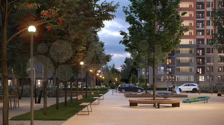 1-к. квартира, 32,8 м², 11/22 эт.