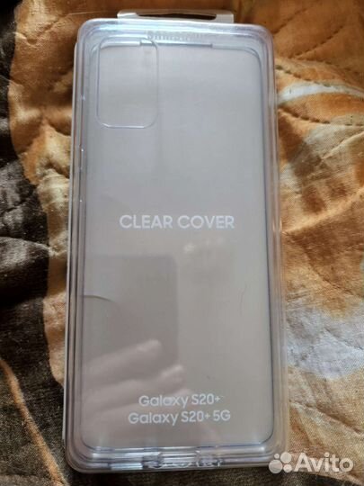 Чехол силиконовый samsung s20+ оригинал