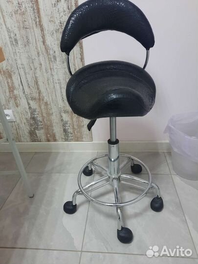 Стул седло со спинкой