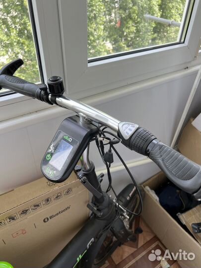 Электровелосипед складной