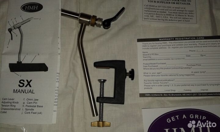 Тиски для вязания мушек