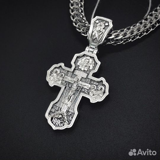 Серебряный крест оригинал авторская работа