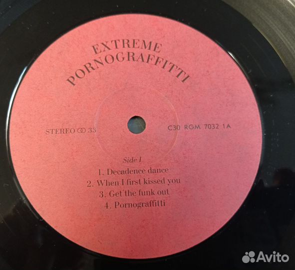 Extreme Pornograffitti винил пластинка