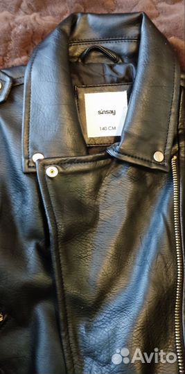 Куртка детская эко кожа