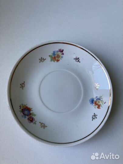 Чайный сервиз СССР пролетарий фарфор