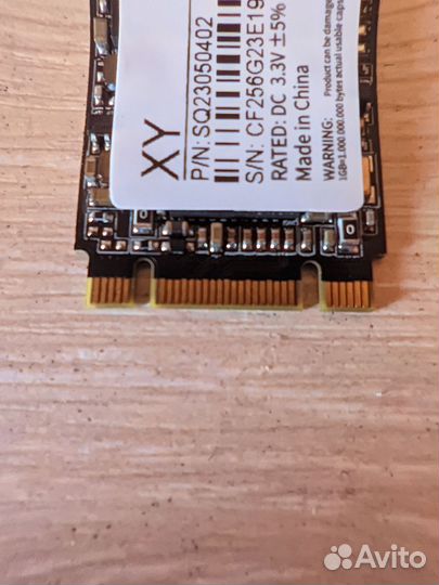 Жёсткий диск m2 SATA 256 GB
