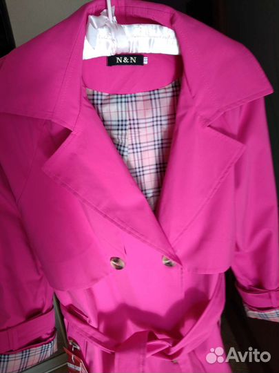 Плащ тренч новый 44