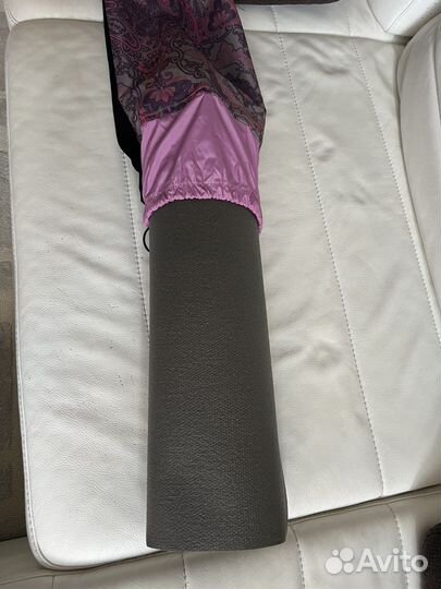 Коврик для йоги и фитнеса с чехлом