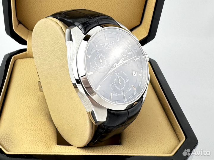 Часы Tissot couturier chronograph blue premium