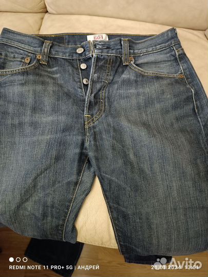 Джинсы levi's w30 L32