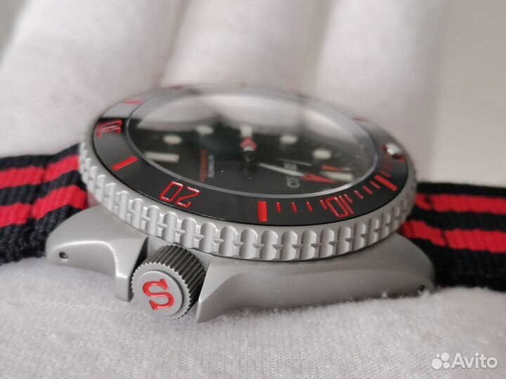 Часы Seiko SKX007 Vampire mod новые ручная сборка