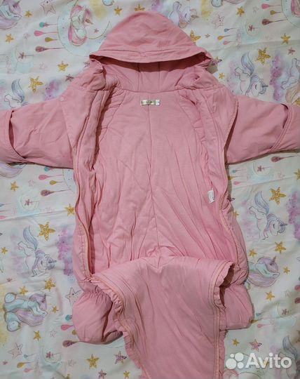 Комбинезон зимний демисезонный вещи пакетом