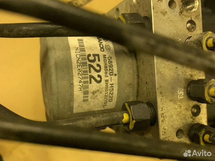 Блок абс kia rio hyundai solaris 2017-2021г