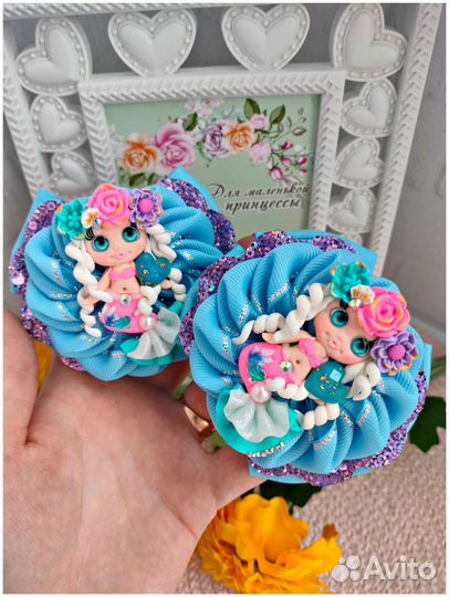 Резинки для волос ручной работы