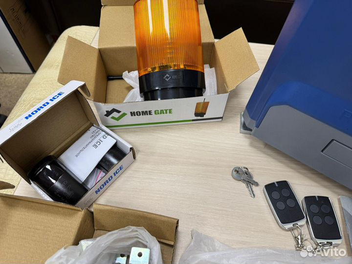 Автоматика для откатных ворот комплект новый