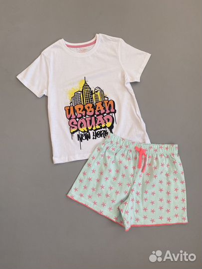 Пижама/костюм primark 128