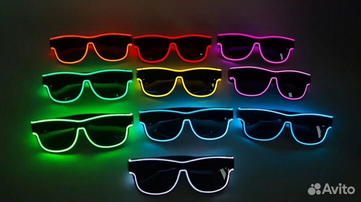Неоновые очки