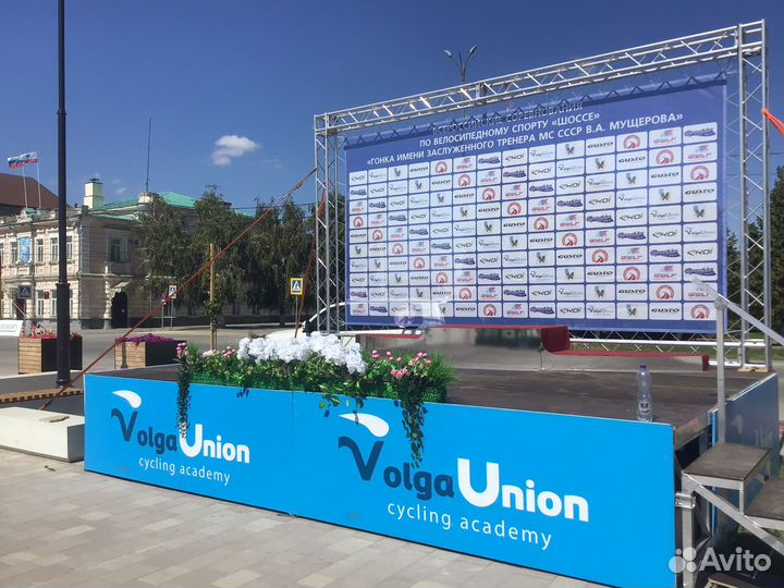 Аренда сцены с крышей