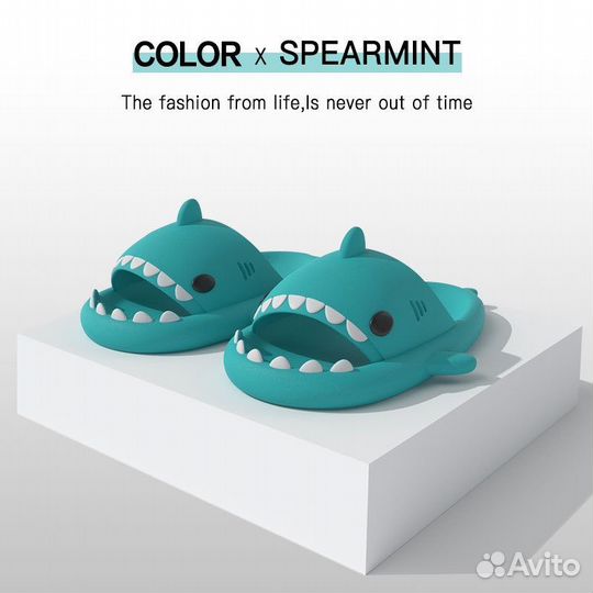 Тапочки Акула chikoku Shark Slippers