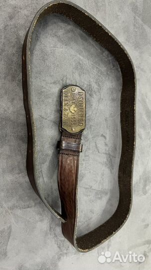 Мужской кожаный ремень diesel