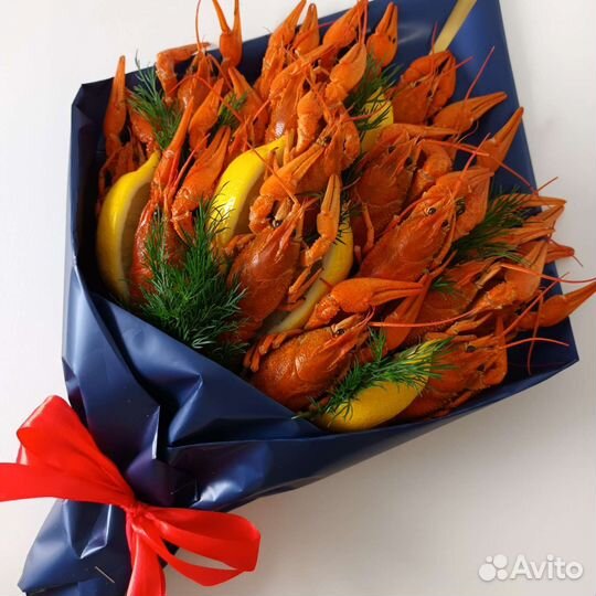 Мини букет из раков